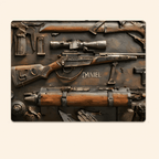 Vintage Tools - Personalized Hunting Rectangle Metal Sign 737268 - 737280 - DiyGiftly