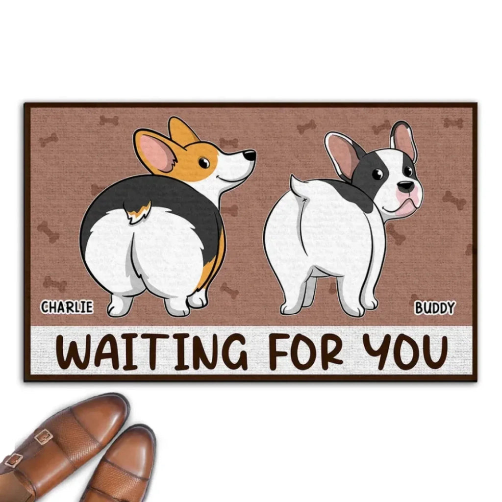 Waiting For You - Personalized Custom Doormat 689266 - DiyGiftly