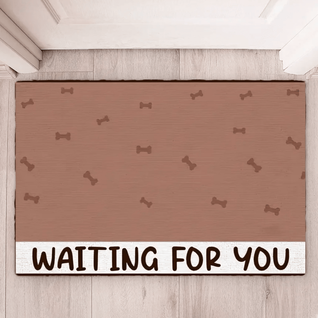 Waiting For You - Personalized Custom Doormat 689266 - DiyGiftly