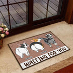 Waiting For You - Personalized Custom Doormat 689266 - DiyGiftly