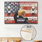We Ale Love Trump AGAIN - Personalized Horizontal Canvas - Trump’s Path to the White House - Gift for Humor,Creativity Enthusiasts 720643 - 720618 - DiyGiftly