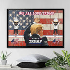 We Ale Love Trump AGAIN - Personalized Horizontal Canvas - Trump’s Path to the White House - Gift for Humor,Creativity Enthusiasts 720643 - 720618 - DiyGiftly