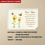 We Are Growing Like Flowers - Personalized Mother's Day Grandma Poster 742105 - 742607 - DiyGiftly