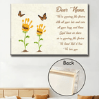 We Are Growing Like Flowers - Personalized Mother's Day Grandma Poster 742105 - 742607 - DiyGiftly