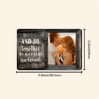 We Build A Life We Loved - Upload Image, Personalized Wallet Card 736396 - DiyGiftly