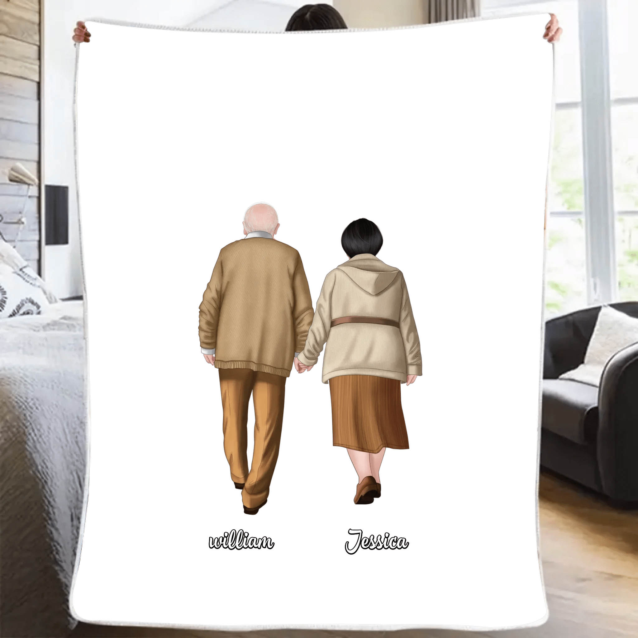 meaningful we got this blanket gift with custom details custom gift idea