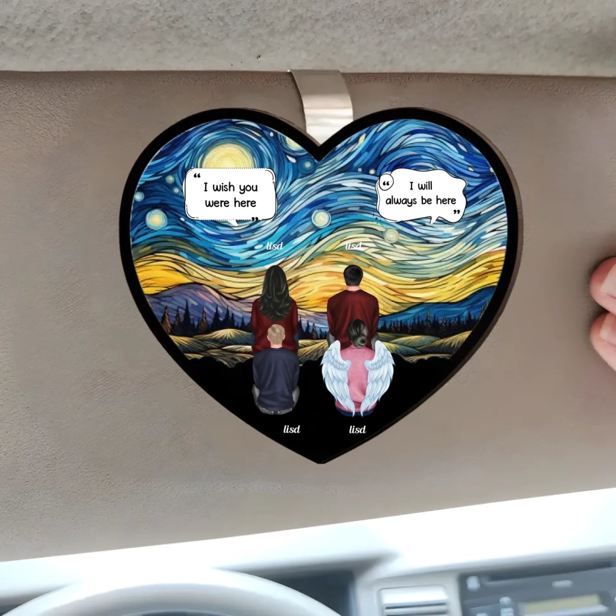 personalized design decoration wooden remembrance gift