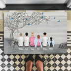 We Miss You - Memorial Gift For Family, Remembrance, Grief Gift, Sympathy Gift Doormat 711097 - D - DiyGiftly