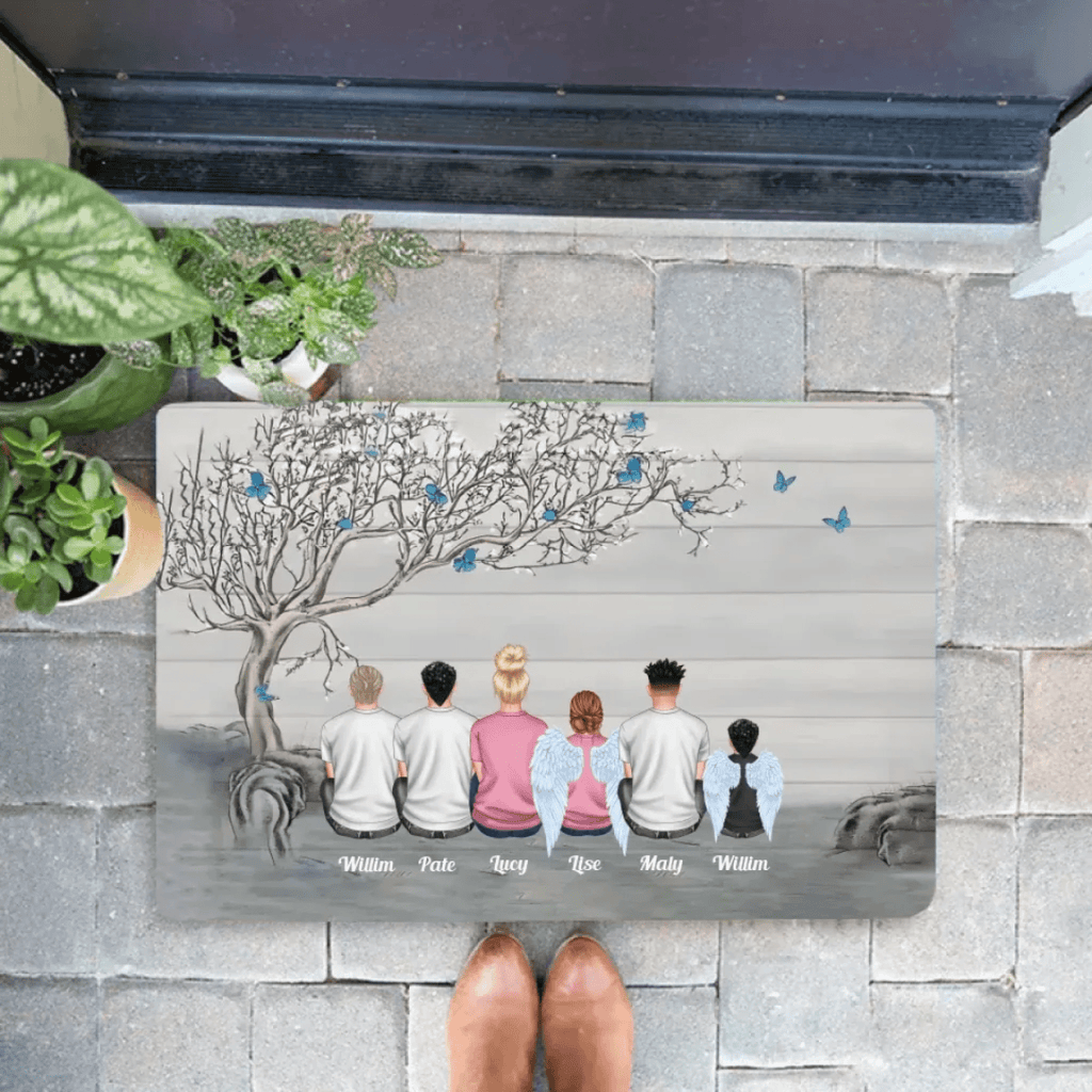 We Miss You - Memorial Gift For Family, Remembrance, Grief Gift, Sympathy Gift Doormat 711097 - D - DiyGiftly