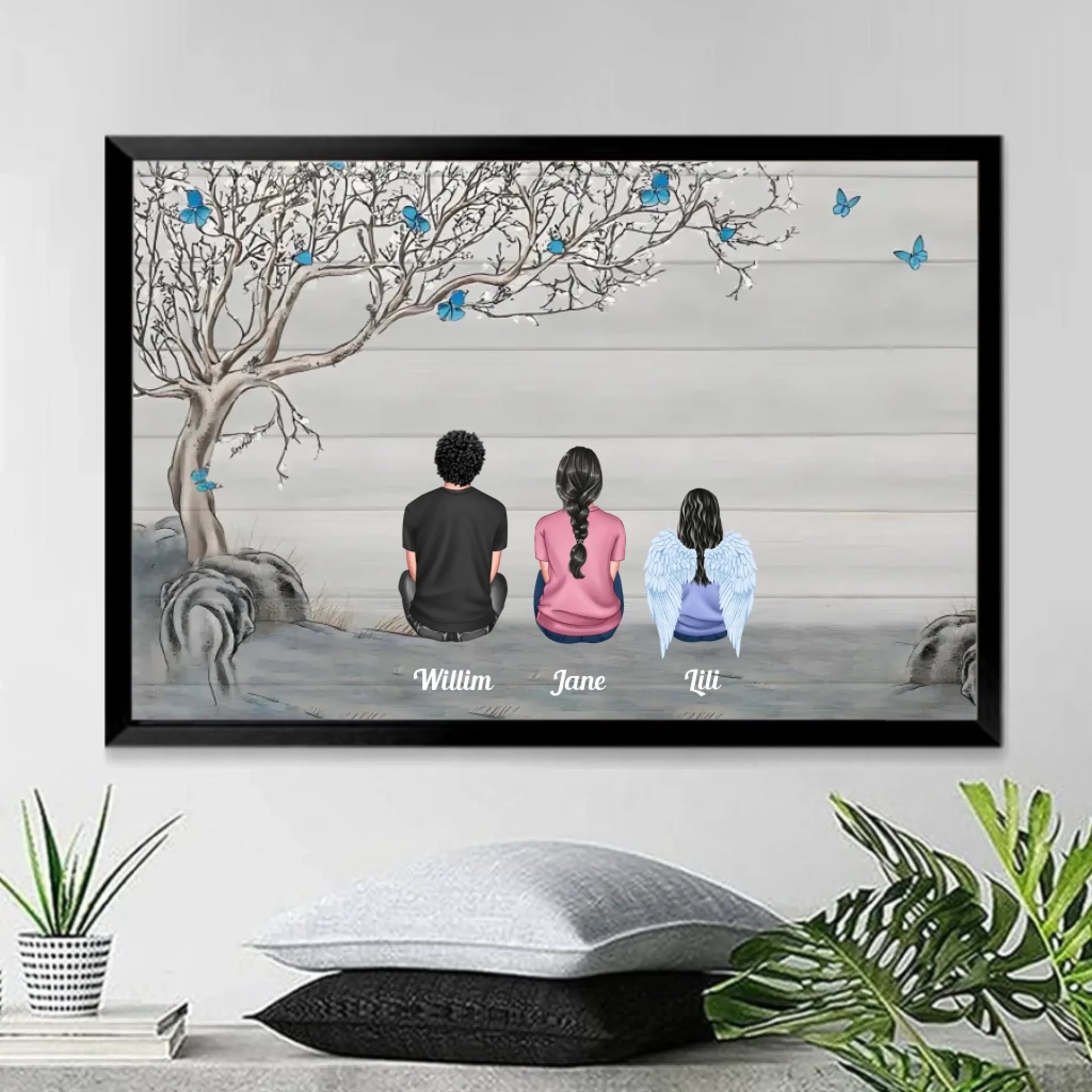 canvas personalized photo wooden memorial keepsake poster and canvas