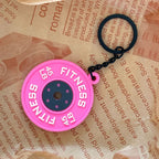 Weightlifting Weight Plates Keychain Accessories Equipment Pendant Metal Mini Backpack Keychain - DiyGiftly