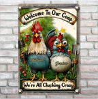 custom name metal sign keepsake as a new home gift