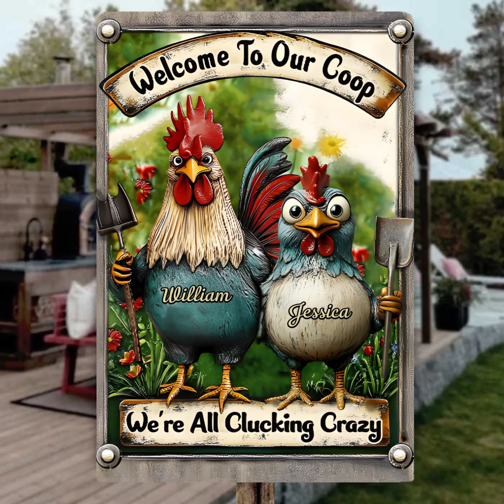 custom name metal sign keepsake for wall decor