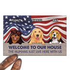 Welcome To Our Home - Personalized Custom Doormat 689105 - DiyGiftly