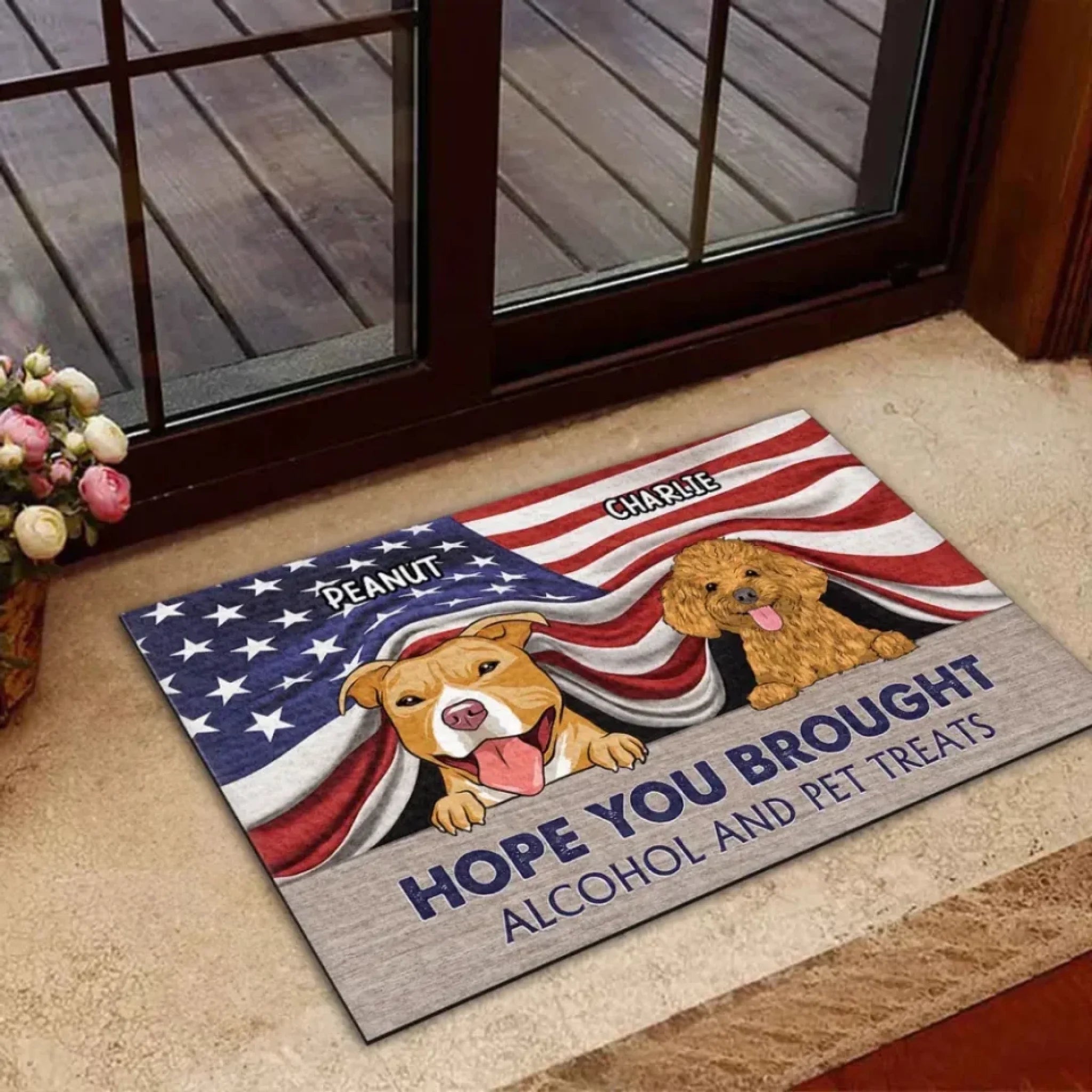 Welcome To Our Home - Personalized Custom Doormat 689105 - DiyGiftly