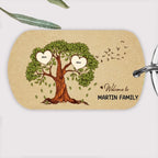 Welcome to Smith Family Tree Version - Customizable Acrylic Keychain for Family 737733 - DiyGiftly
