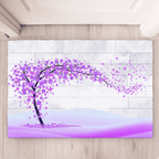 We'll Always Be Connected By Heart - Family Personalized Custom Horizontal Mat - Gift For Siblings, Brothers, Sisters 710110 - D - DiyGiftly