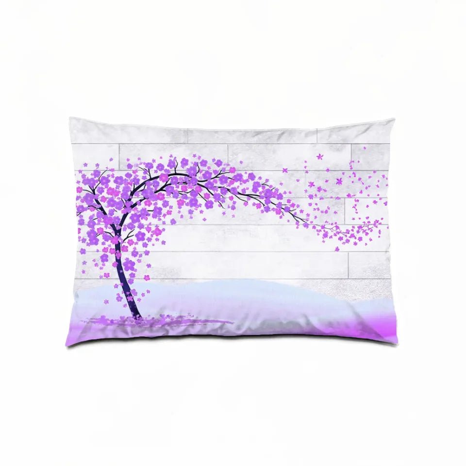 We'll Always Be Connected By Heart - Family Personalized Custom Horizontal Pillow - Gift For Siblings, Brothers, Sisters 714541 - B - DiyGiftly