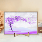 We'll Always Be Connected By Heart - Family Personalized Custom Wooden Plaquet - Gift For Siblings, Brothers, Sisters 710110 - DiyGiftly