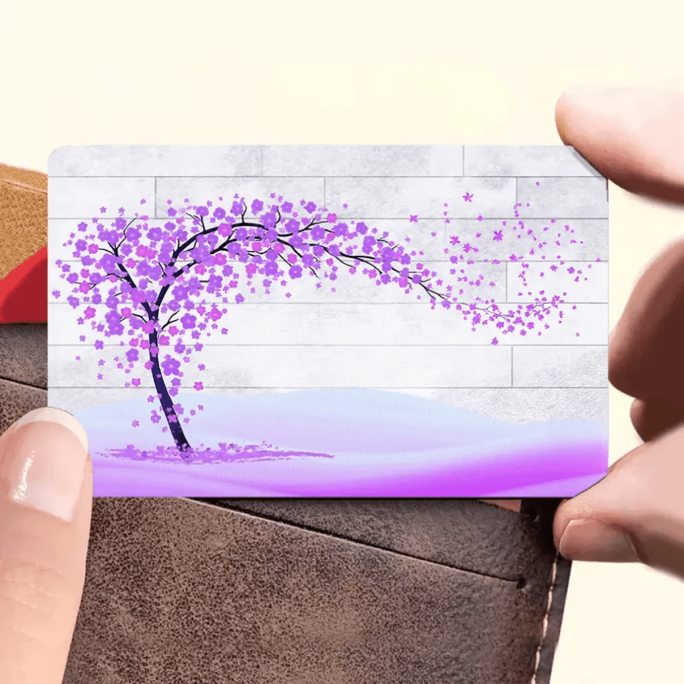We'll Always Be Connected By Heart - Family Personalized Wallet Card - Gift For Siblings, Brothers, Sisters 710110 - DiyGiftly