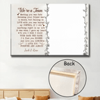 We're a team custom photo canvas poster gift for couple 731592 - 731669 - DiyGiftly