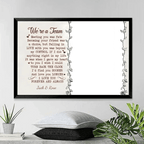 We're a team custom photo canvas poster gift for couple 731592 - 731669 - DiyGiftly