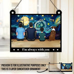 acrylic suncatcher personalized design window remembrance decor 8in 20cm 20cm