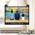 personalized design suncatcher acrylic window remembrance decor 6in 15cm 15cm