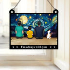 suncatcher personalized design acrylic memorial keepsake 4in 10cm 10cm