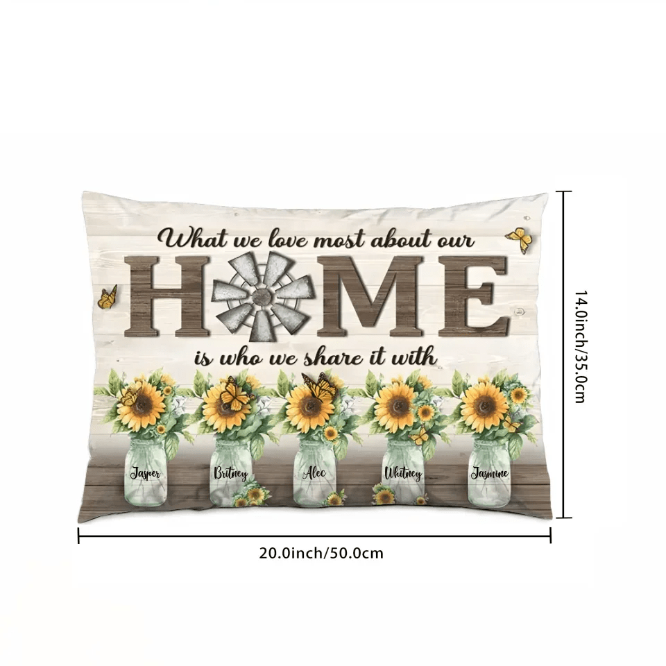 What We Love Most About Our Home - Gift For Couples, Husband Wife 707168 - B - DiyGiftly