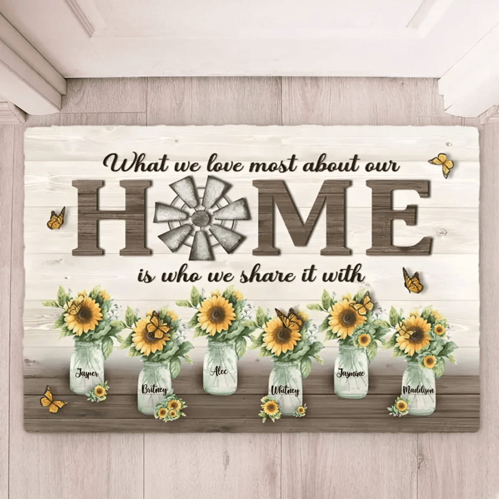 What We Love Most About Our Home - Gift For Couples, Husband Wife 707168 - D - DiyGiftly