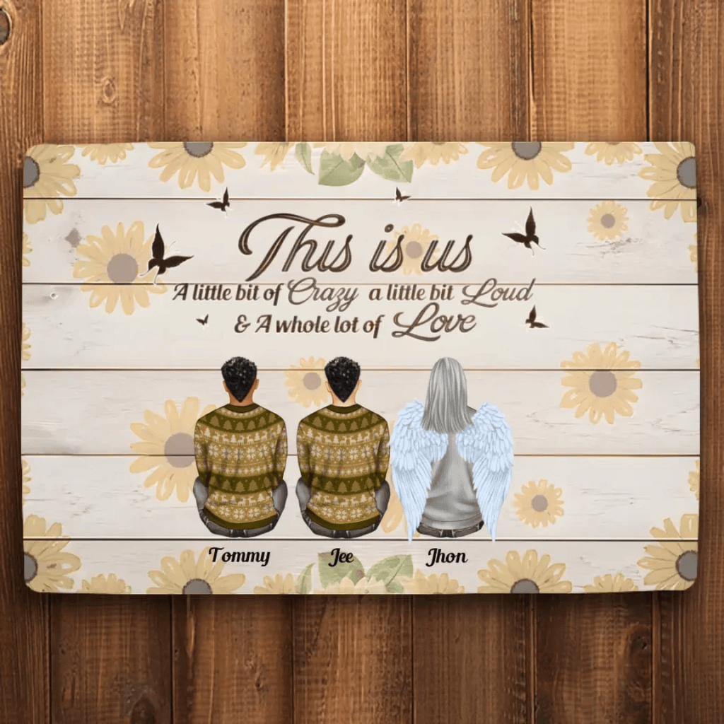 What We Love Most About Our Home - Personalized floor mat - Anniversary Gift For Family 711112 - D - DiyGiftly