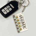 What We Love Most About Our Home - Personalized Horizontal Keychain - Gift For Couples, Husband Wife 734553 - DiyGiftly