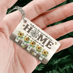 What We Love Most About Our Home - Personalized Horizontal Keychain - Gift For Couples, Husband Wife 734553 - DiyGiftly