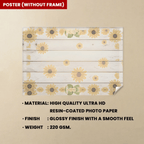 personalized photo canvas wooden photo tribute poster and canvas
