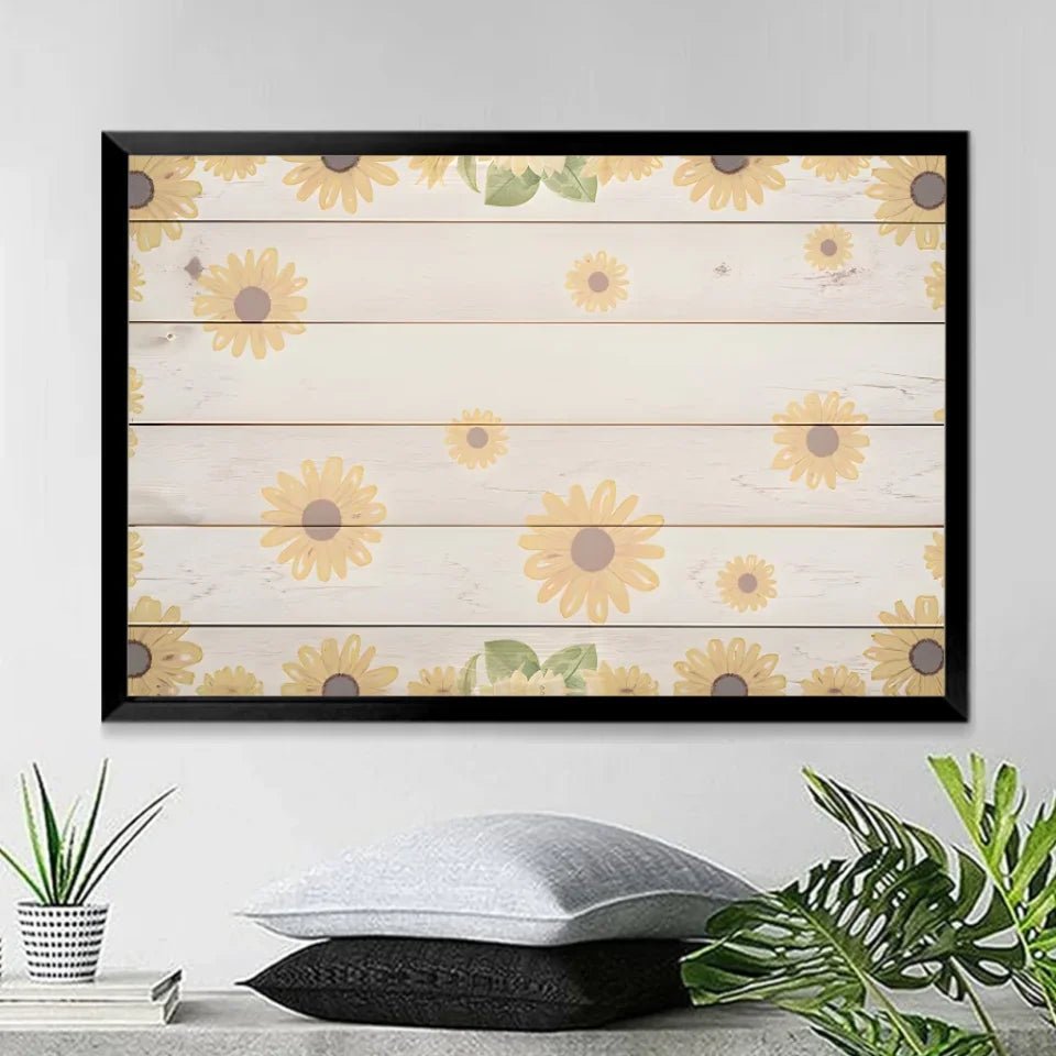 personalized photo canvas wooden home remembrance poster and canvas