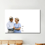 photo keepsake wrapped poster or canvas with personalized photo anniversary gift