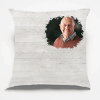personalized photo with custom text pillow memorial keepsake
