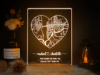 Where We Met Map, Personalised Anniversary gift, Where We Met Gift, First Date Gift, First Anniversary gift for him and her 760449 - DiyGiftly