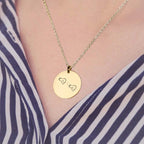 "Wherever You Are, You're Home to Me" – Long Distance Two Home State Map Necklace – Personalized Custom Country Map Couple Necklace – Perfect Relationship & Anniversary Gift 1145845 - DiyGiftly
