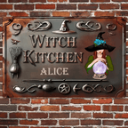 Witch House - Personalized Witch Rectangle Metal Sign 736203 - 736311 - DiyGiftly