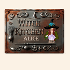 Witch House - Personalized Witch Rectangle Metal Sign 736203 - 736311 - DiyGiftly