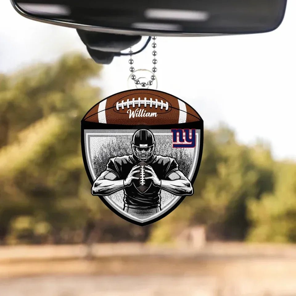 With the dream of the sports field in your heart, you will have the power to run. - Personalized and creative acrylic car ornaments 757024 - DiyGiftly