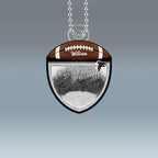 With the dream of the sports field in your heart, you will have the power to run. - Personalized and creative acrylic car ornaments 757024 - DiyGiftly