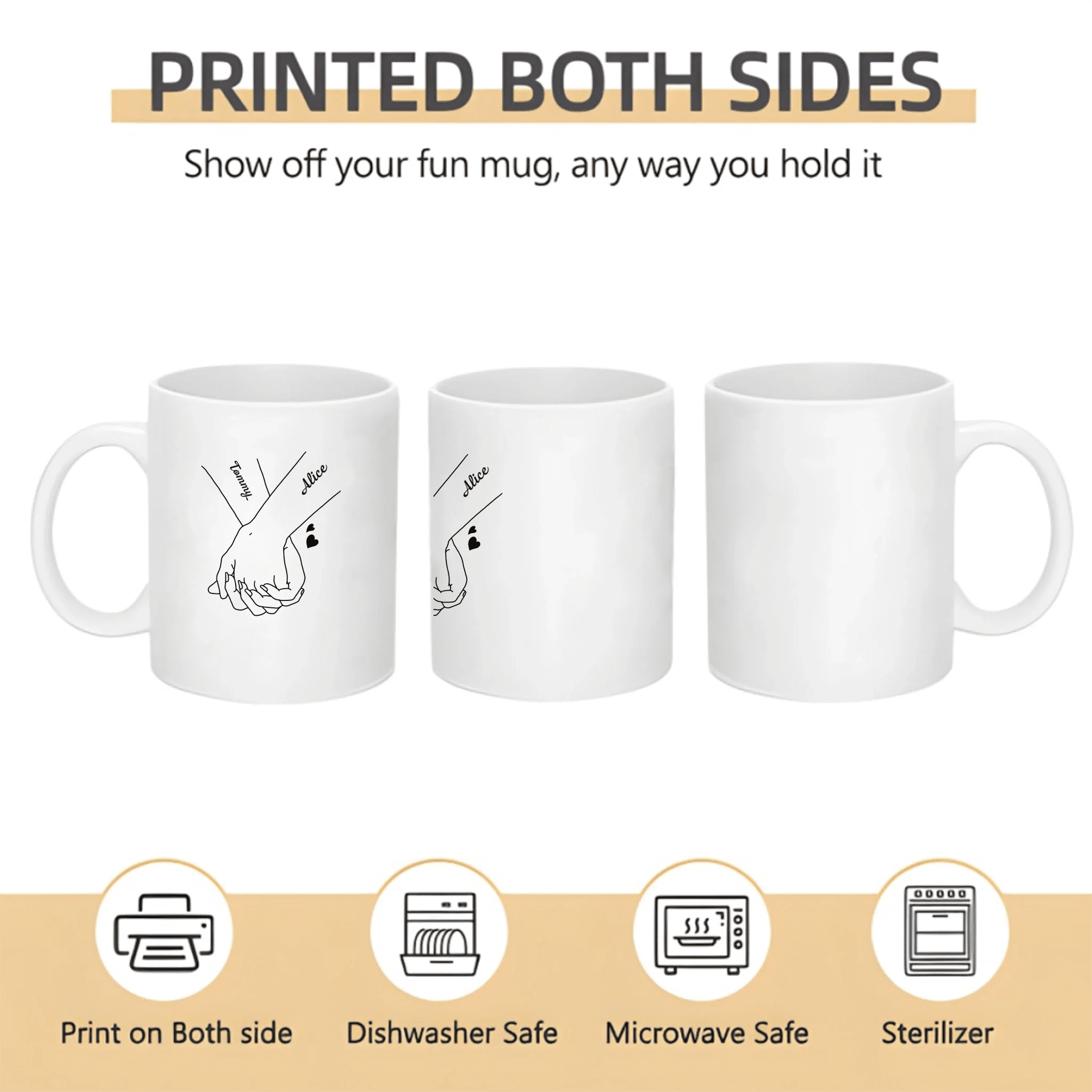 Witness of Love - Personalized Custom Mug 739447 - DiyGiftly