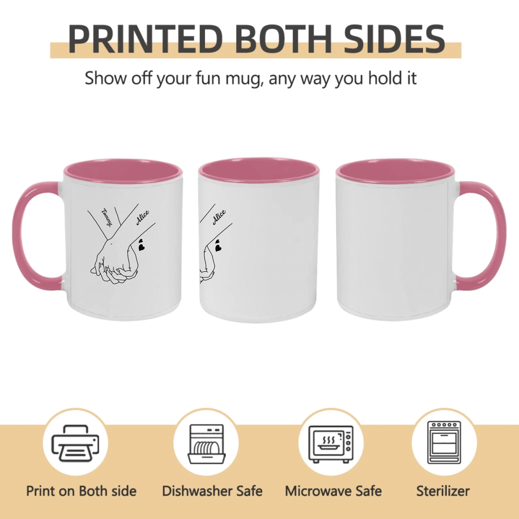 Witness of Love - Personalized Custom Mug 739447 - DiyGiftly