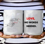 Witness of Love - Personalized Custom Mug 739447 - DiyGiftly