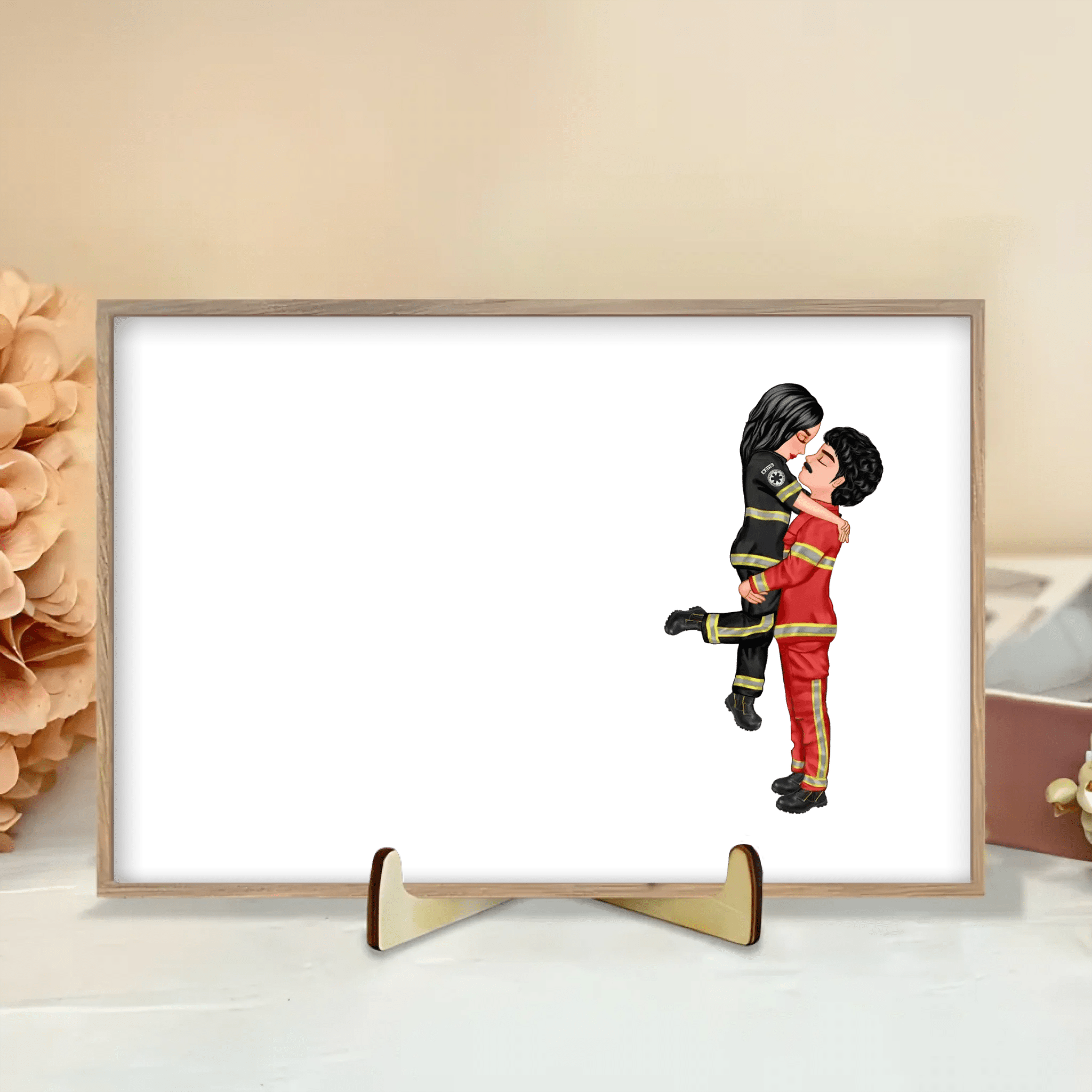 Wood Background You & Me We Got This Couple Personalized Wooden Plaque 708051 - DiyGiftly