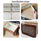 Wooden Money Box Reusable Money Box with Counter Piggy Bank for Adults Kids - DiyGiftly