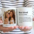 mug custom photo gift for best friend